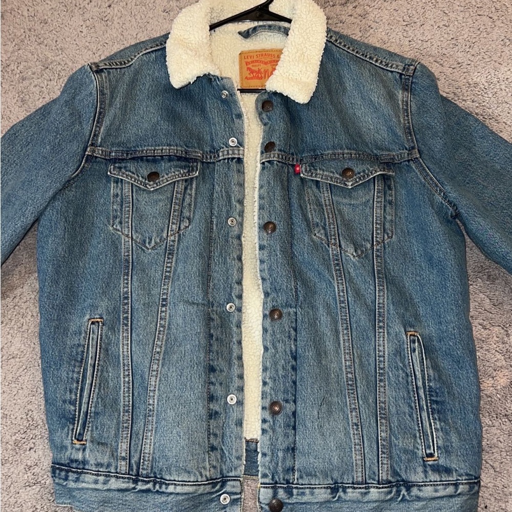 Levi’s Jean Jacket with Sherpa
